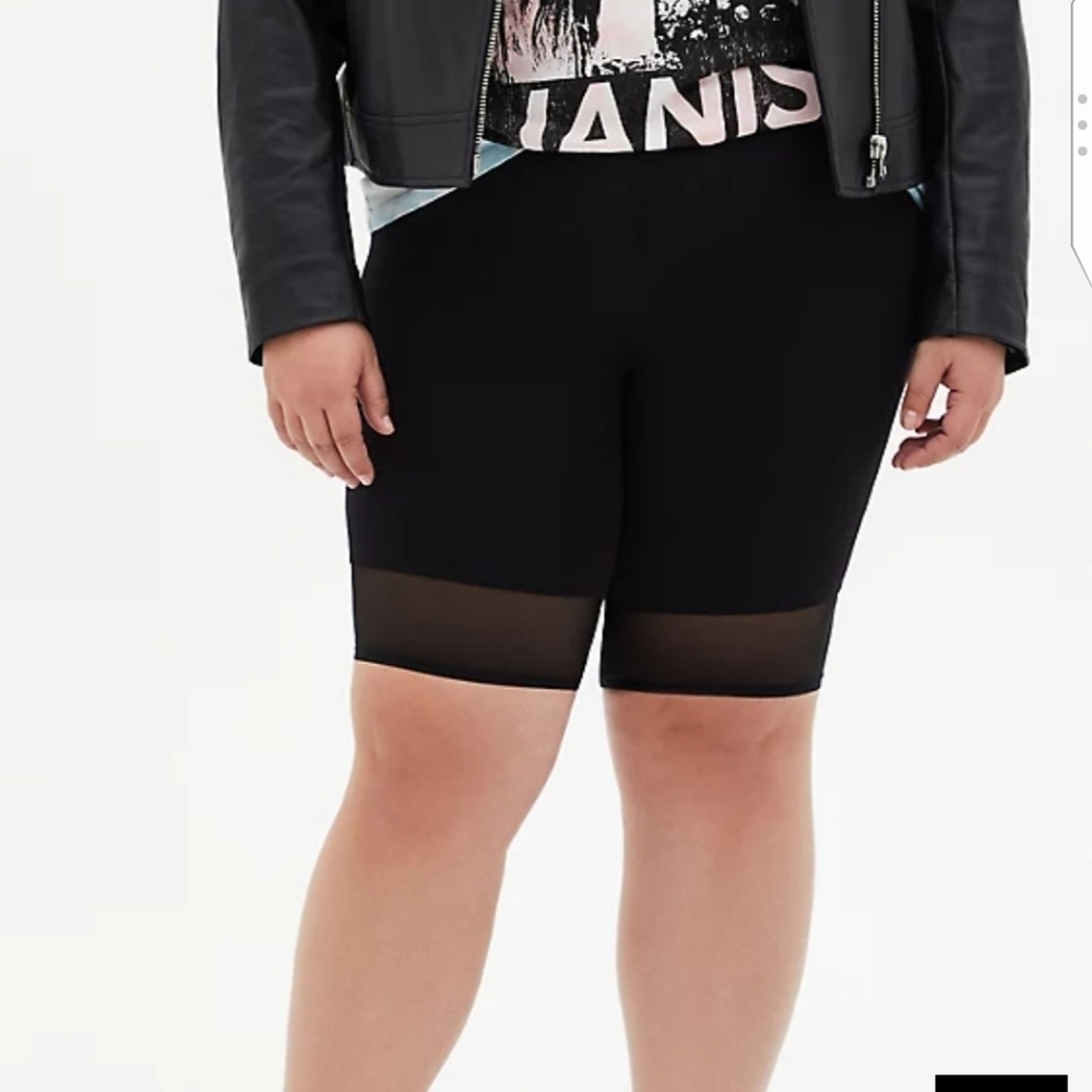 🆕MESH HEM BIKE SHORT